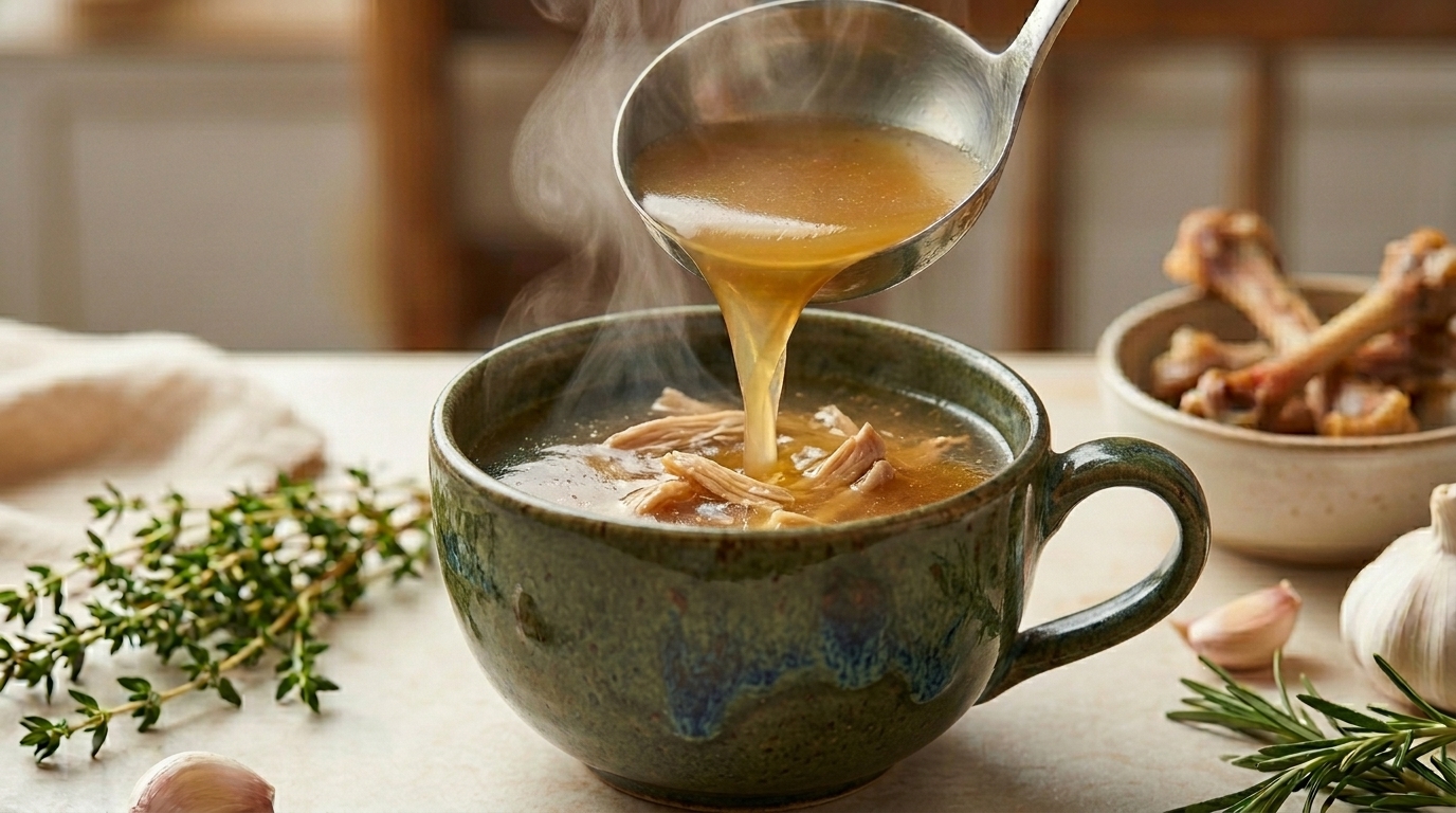 Chicken Bone Broth Soup