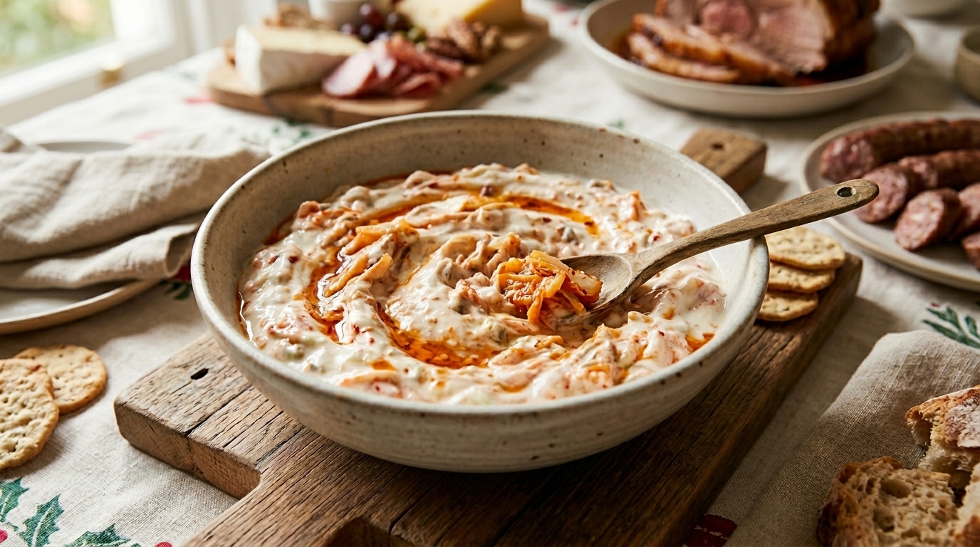 Plain Kefir Greek Yoghurt with Kimchi